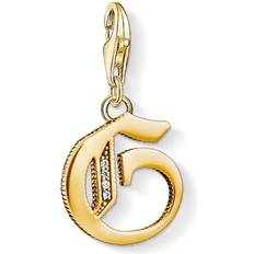 Thomas Sabo Charm Sterling Silver 1613-414-39 Jaune Doré