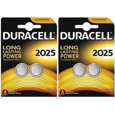 Duracell CR2025 Compatible 4-pack