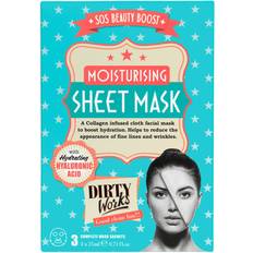 Dirty Works SOS Beauty Boost Sheet Masks 3-pack
