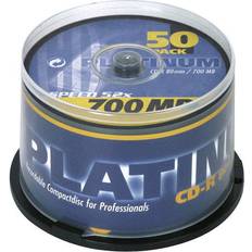 CD-R 700MB 52x Spindle Platinum 50-Pack (100128)