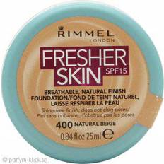 Rimmel foundation # 400 Rimmel Fresher Skin Foundation SPF15 #400 Natural Beige