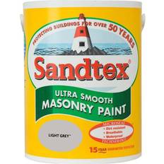 Sandtex Concrete Paint - Grey Sandtex Ultra Smooth Masonry Concrete Paint Grey 5L