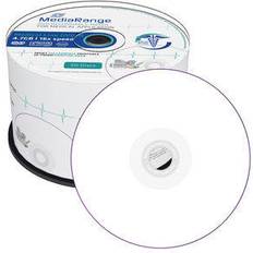 Optisk lagring MediaRange DVD-R White 4.7GB 16x Spindle 50-Pack Inkjet (MR429)