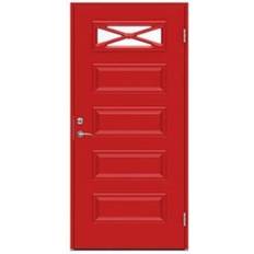 Swedoor Schubert Ytterdörr Klarglas S 2570-Y90R V (90x210cm)