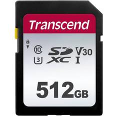 512 GB - SDXC Schede di memoria Transcend 300S SDXC Class 10 UHS-I U3 V30 100/55MB/s 512GB