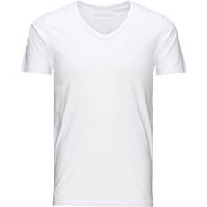 Jack & Jones Basic V-Neck Regular Fit T-shirt - Hvid