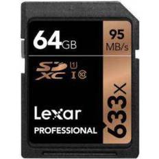 Professional SDXC Class 10 UHS-I U1 95MB/s 64GB (633x)