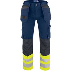 ProJob 6530 Riipputaskuhousut En Iso 20471 Luokka Oranssi/Musta