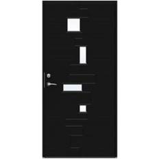 Swedoor Pulse Ytterdörr Klarglas S 9000-N V (100x210cm)