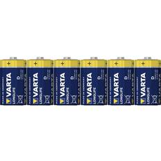 Varta Longlife D 6-pack