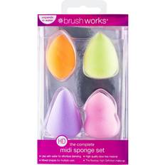 Vert Éponges Brushworks Set 4 Eponges HD pour le Teint Poudre 1 pieces female