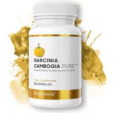 Garcinia Cambogia 1000 mg 60 Capsule - Integratore Perdita di Peso - Con 60% di HCA Acido Idrossicitrico 60 pcs