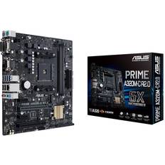 ASUS Socket AM4 Placas Base ASUS A320M-C Prime AM4 DDR4 3.0 MATX HDMI DVI