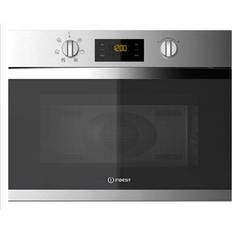 Built-in - Large size Microwave Ovens Indesit MWI 3443 IX Stainless Steel