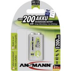 Ansmann 200mAh maxE E-Block Níquel-metal hidruro (NiMH)