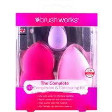 Svampar Brushworks HD Complexion and Contouring Set 3-pack
