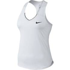 Nike Court Team Pure Tank Top Women - White/Black