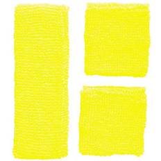 Widmann Sweatband Set Neon Yellow