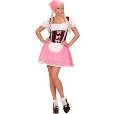 Oktoberfest Fancy Dresses Widmann Bavarian Girl Pink