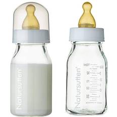 Natursutten Babyudstyr Natursutten Glass Baby Bottles 110ml 2-pack