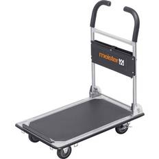 Meister Werkzeuge 8985620 Platformsvogn sammenklappelig, med opbevaringsrum Stål Bæreevne (max. 150 kg