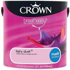 Crown Breatheasy Wall Paint, Ceiling Paint Fairy Dust 2.5L