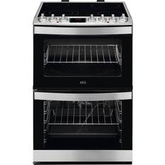 AEG Electric Ovens Ceramic Cookers AEG CCB6761ACB Black