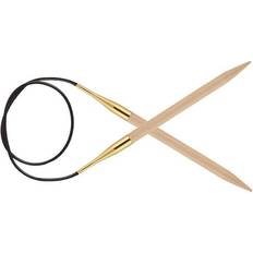 Knitpro Basix Birch Fixed Circular Needles 40cm 2mm