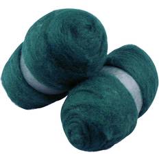 CChobby Carded Wool Green 2x100g