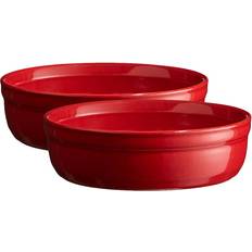 Emile Henry Creme Brulee Burgundy Ramekin 13 cm