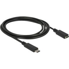 DeLock SuperSpeed USB C-USB C 3.1 (Gen.1) M-F 1.5m