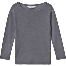 Joha Kid's Wool Silk Blouse - Rabbit Grey (13982-195-15147)