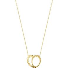 Georg jensen offspring Georg Jensen Offspring Heart Pendant Necklace - Gold