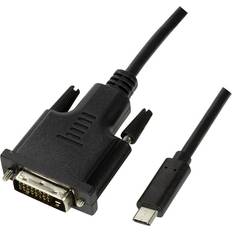 LogiLink USB C-DVI 1.8m