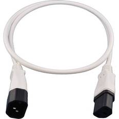 White Electrical Cables HAWA R772 1m