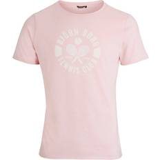 Herr - Rosa - Tennis Överdelar Björn Borg Summer Tennis Club T-shirt Men - Cradle Pink