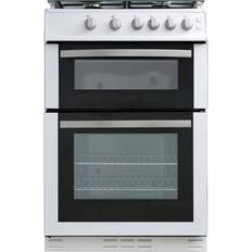 White gas cooker 60cm Montpellier MDG600LW Silver, Black, White