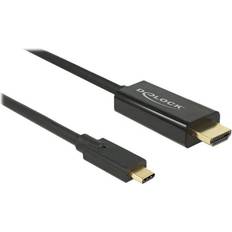 HDMI Kabel - USB C-HDMI Kabels DeLock 85259 USB C-HDMI