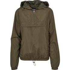 Urban Classics Basic Pull Over Jacket - Darkolive