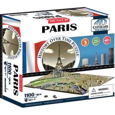 Family Puzzle 4D Jigsaw Puzzles 4D Cityscape The City of Paris 1100 Pieces