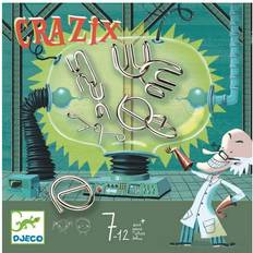 Le-mieux-noté Puzzles de QI Djeco Crazix Smart Metal Puzzle 6 Pieces