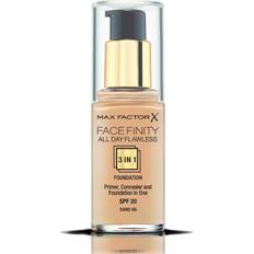 Max factor facefinity sand Max Factor Facefinity All Day Flawless 3 in 1 Foundation SPF20 #60 Sand