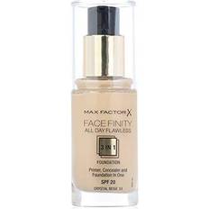 Max Factor Foundations Max Factor Facefinity All Day Flawless 3 in 1 Foundation SPF20 #33 Crystal Beige