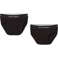 Zwart Onderbroeken Dolce & Gabbana Bi-pack Slip Black