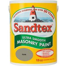 Sandtex 5l Sandtex Ultra Smooth Masonry Concrete Paint Green 5L