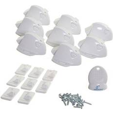Chiusure, Fermagli e Serrature DreamBaby Adesivo Mag Lock 8 Blocchi Di Protezione Adesivi 1 Chiave