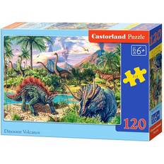 Castorland Perinteiset Palapelit Castorland Dinosaur & Volcano