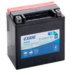 Mc batteri 12v batterier och laddbart Exide ETX20CH-BS