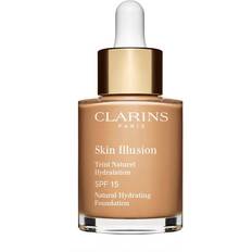 Clarins skin illusion natural hydrating foundation 30ml Clarins Fondotinta Skin Illusion 111 AUBURN