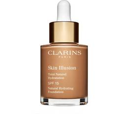 Clarins Maquillaje de Base Clarins Skin Illusion teint naturel hydratation #114-cappuccino